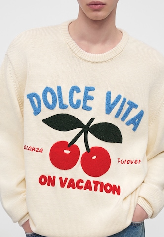 On Vacation Pullover 'Dolce Vita' in Beige