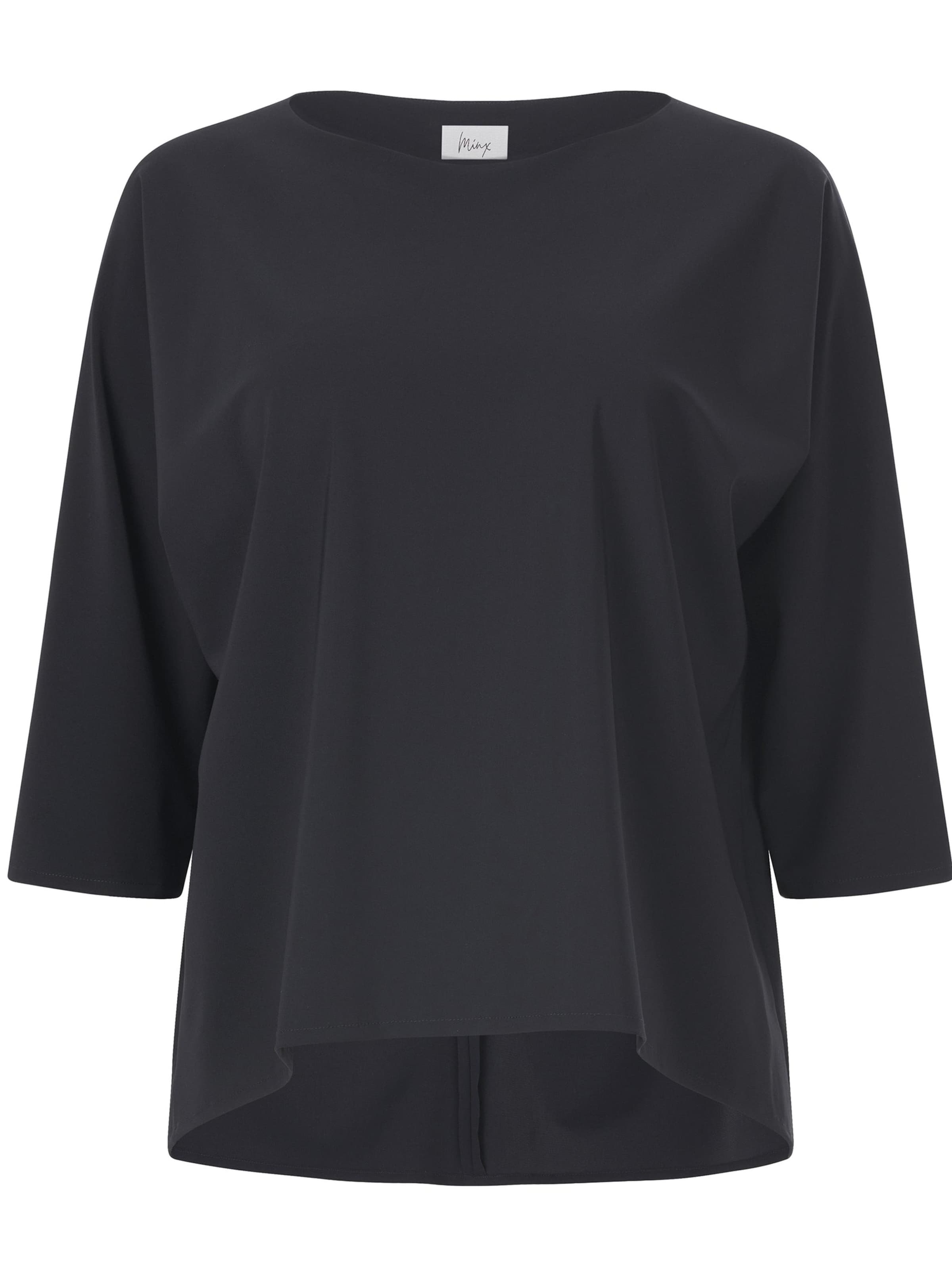 Minx Shirt 'Stella' in Schwarz: Vorderseite