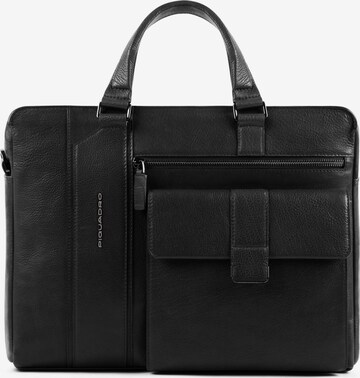 Piquadro Document Bag 'Kobe' in Black: front