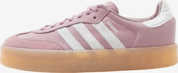 purpurinė ADIDAS ORIGINALS Sportbačiai be auliuko 'SAMBAE': priekis