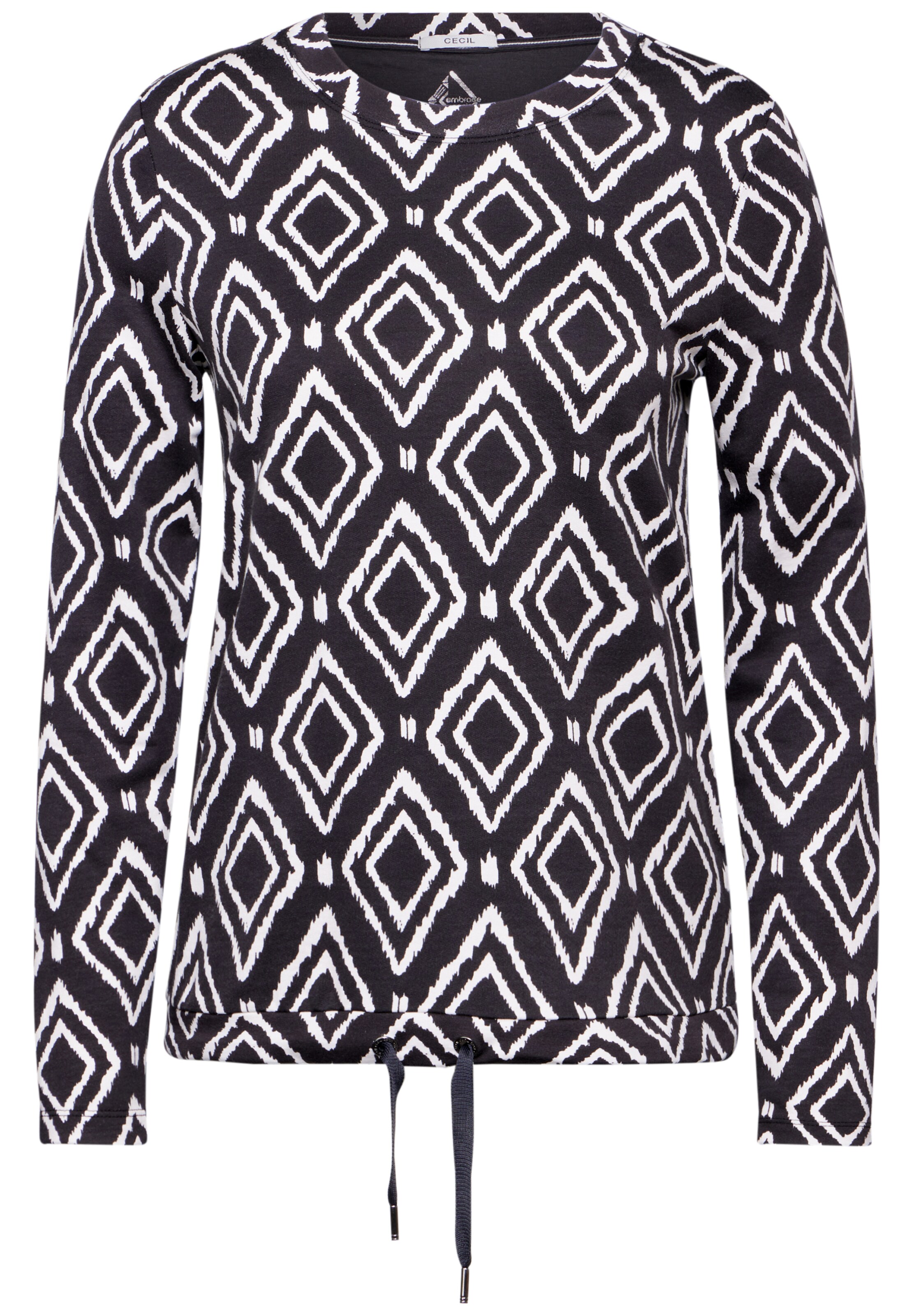 CECIL Shirt in Black: front