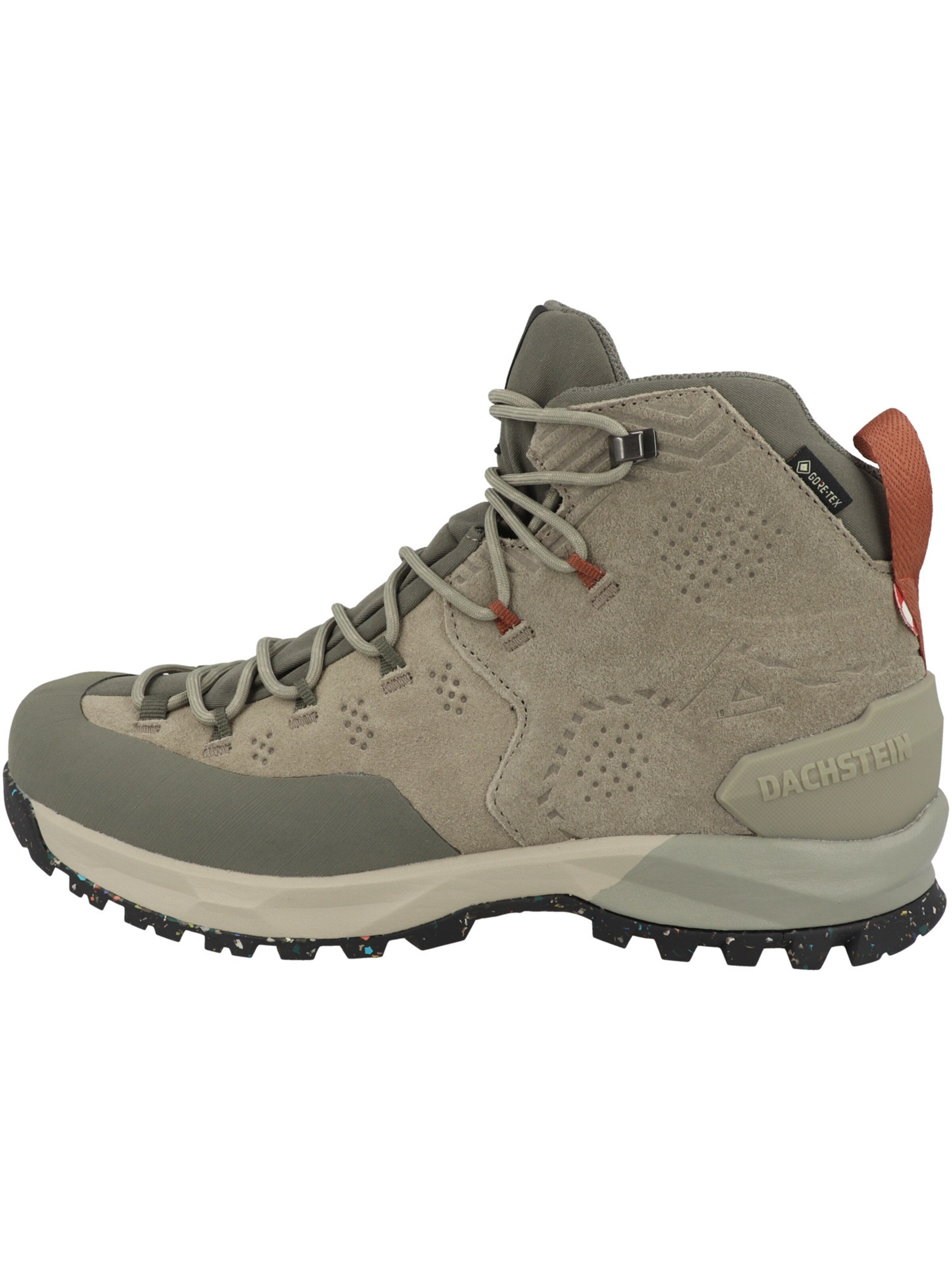 Scarpa bassa di Dachstein in verde: frontale