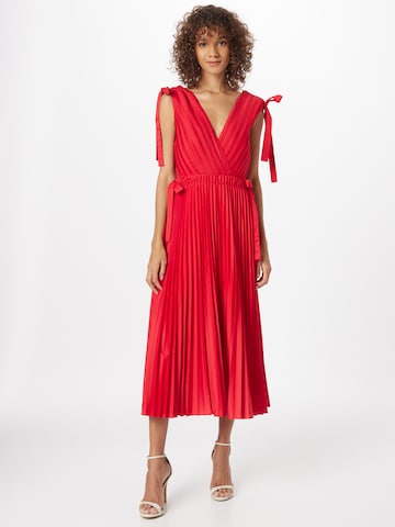 True Decadence Dress in Red: front