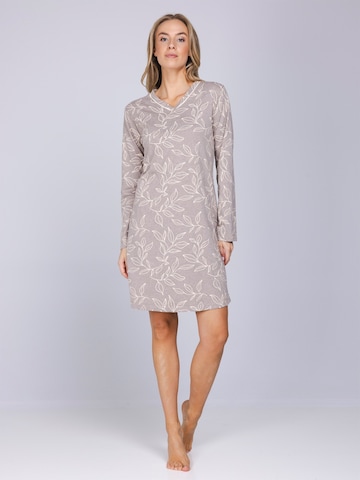Pastunette Nightgown 'Pastunette - Nightgown - Harmony - Cotton - Beige' in Brown