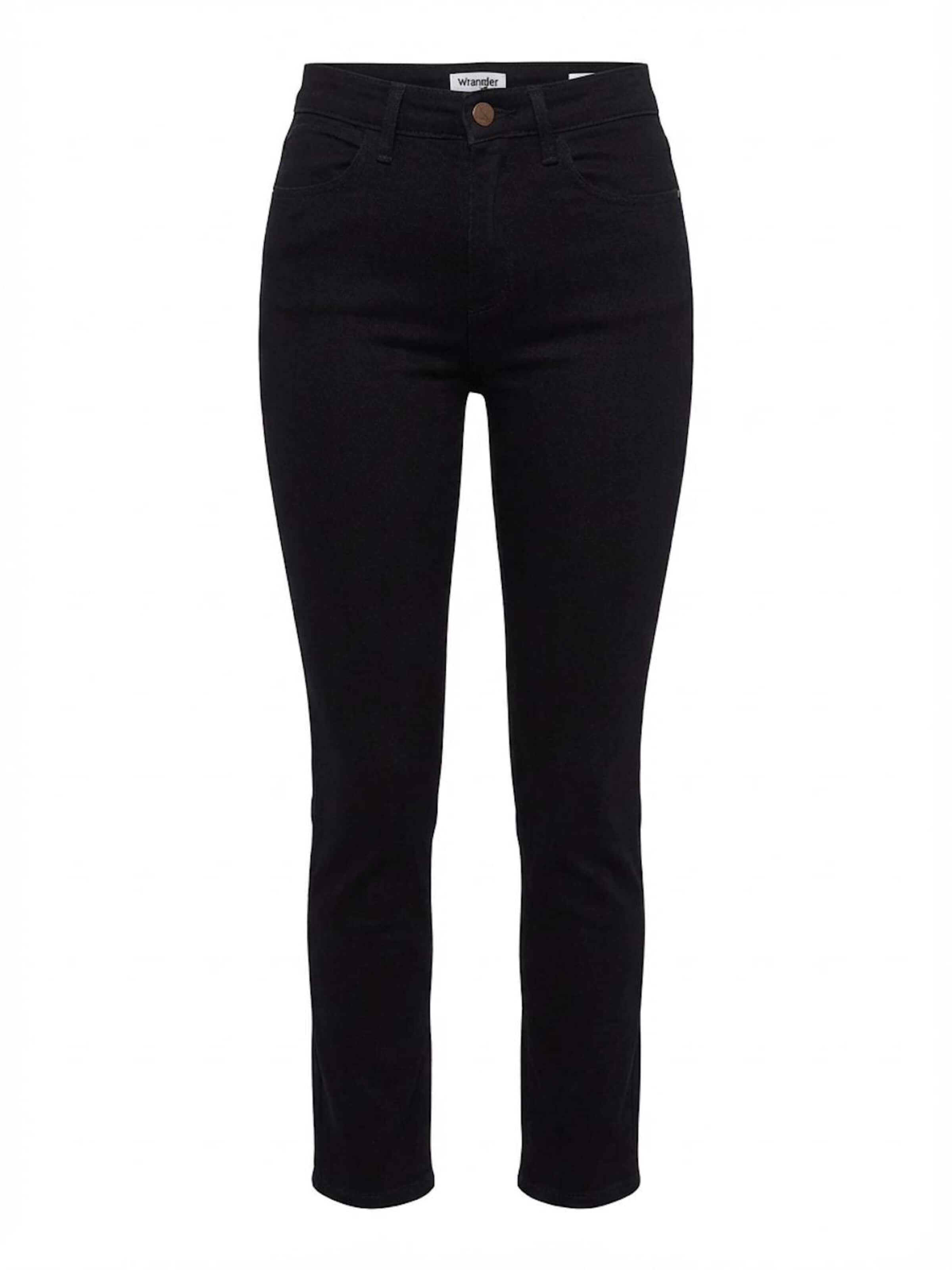 WRANGLER Jeans 'SLIM'‌‌‌‌ in Schwarz: Vorderseite