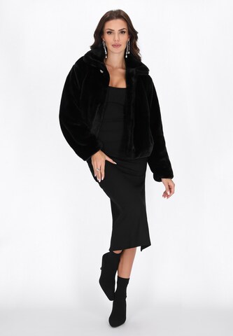 Veste d’hiver 'Fashion Look' faina en noir