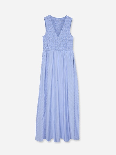VERO MODA Robe d’été 'VMAnn' en 34 en bleu / blanc, Vue avec produit