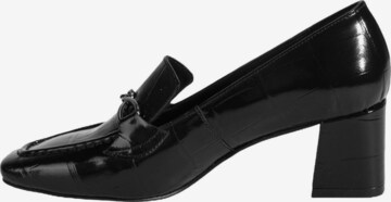Desa Mocassins in Zwart: voorkant