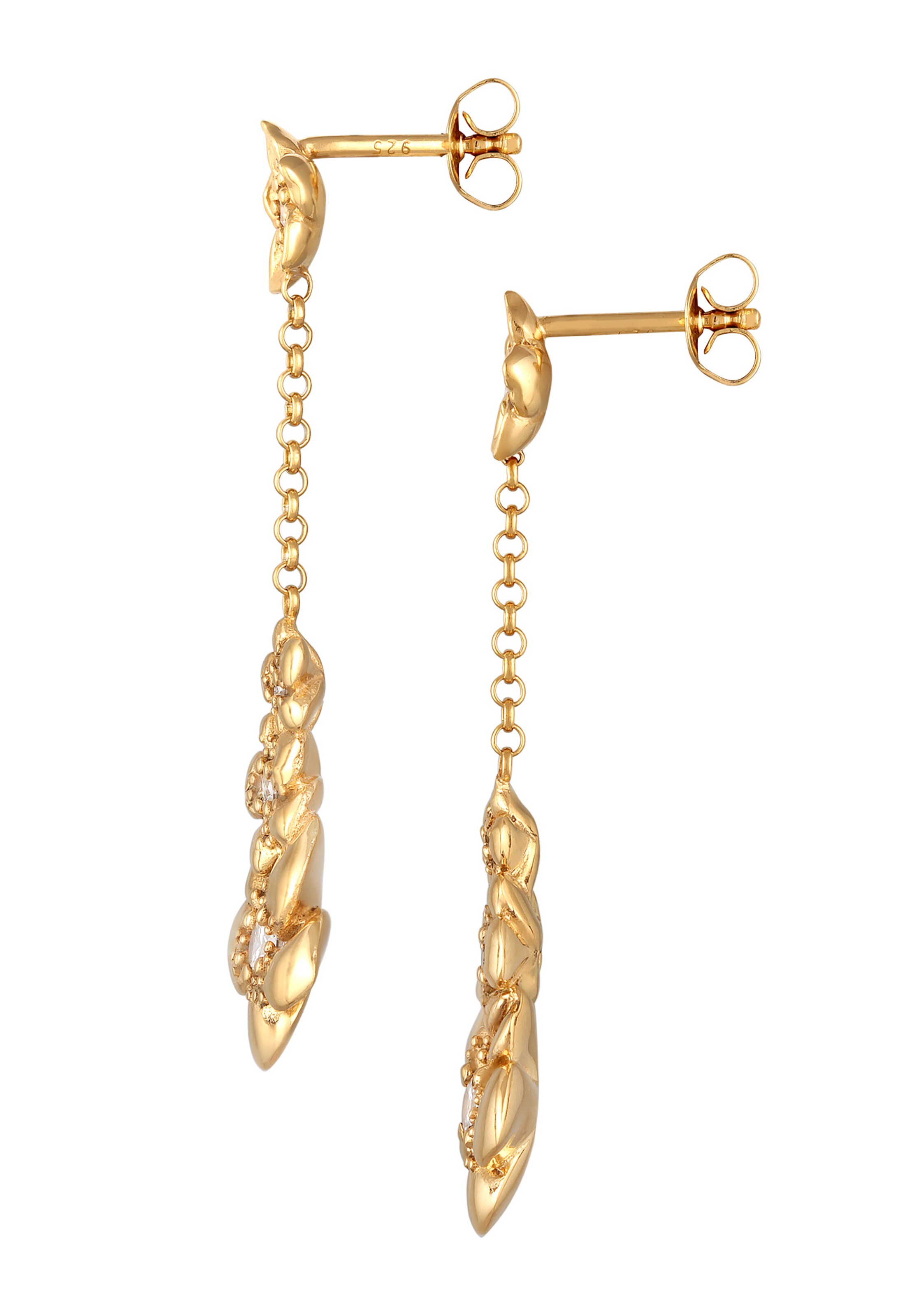 Boucles d'oreilles 'Blume' ELLI en or