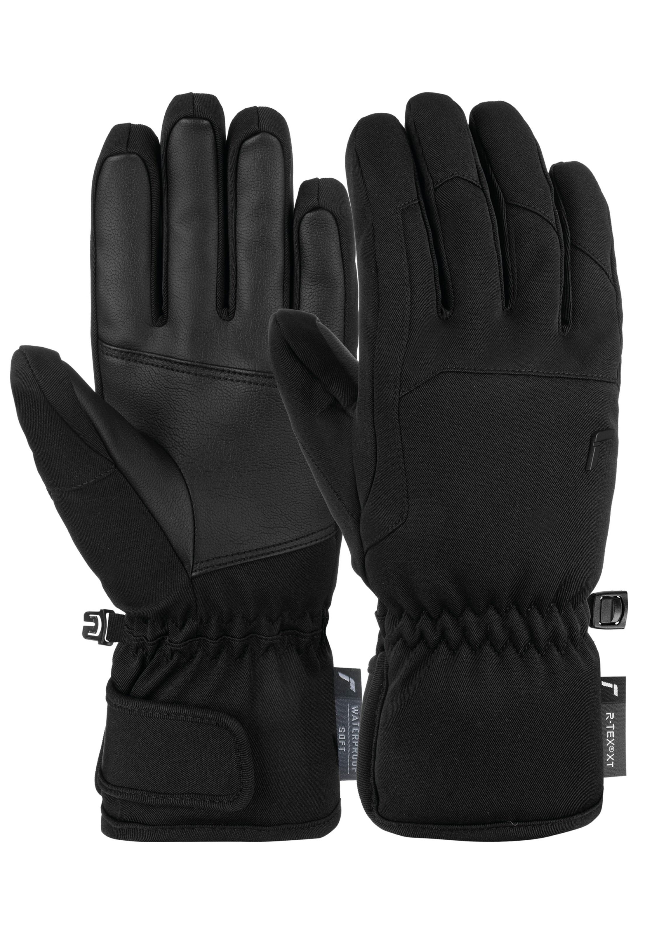 REUSCH Fingerhandschuhe in Schwarz: Vorderseite