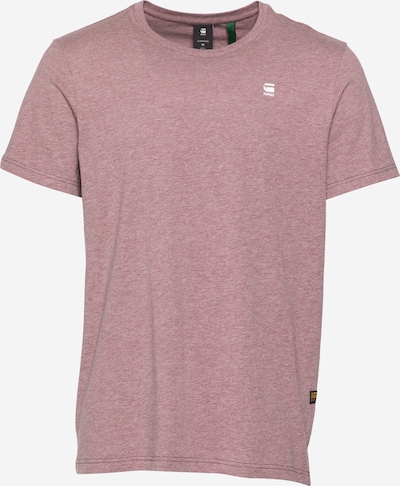 G-Star RAW Shirt 'Base' in pastellrot, Produktansicht