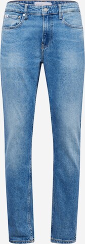 Calvin Klein Jeans Slimfit Jeans in Blauw: voorkant