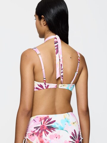 TRIUMPH Bralette Bikini Top ' Summer Fleur ' in Pink