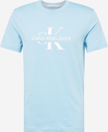 Calvin Klein Jeans - Camiseta en azul: frente