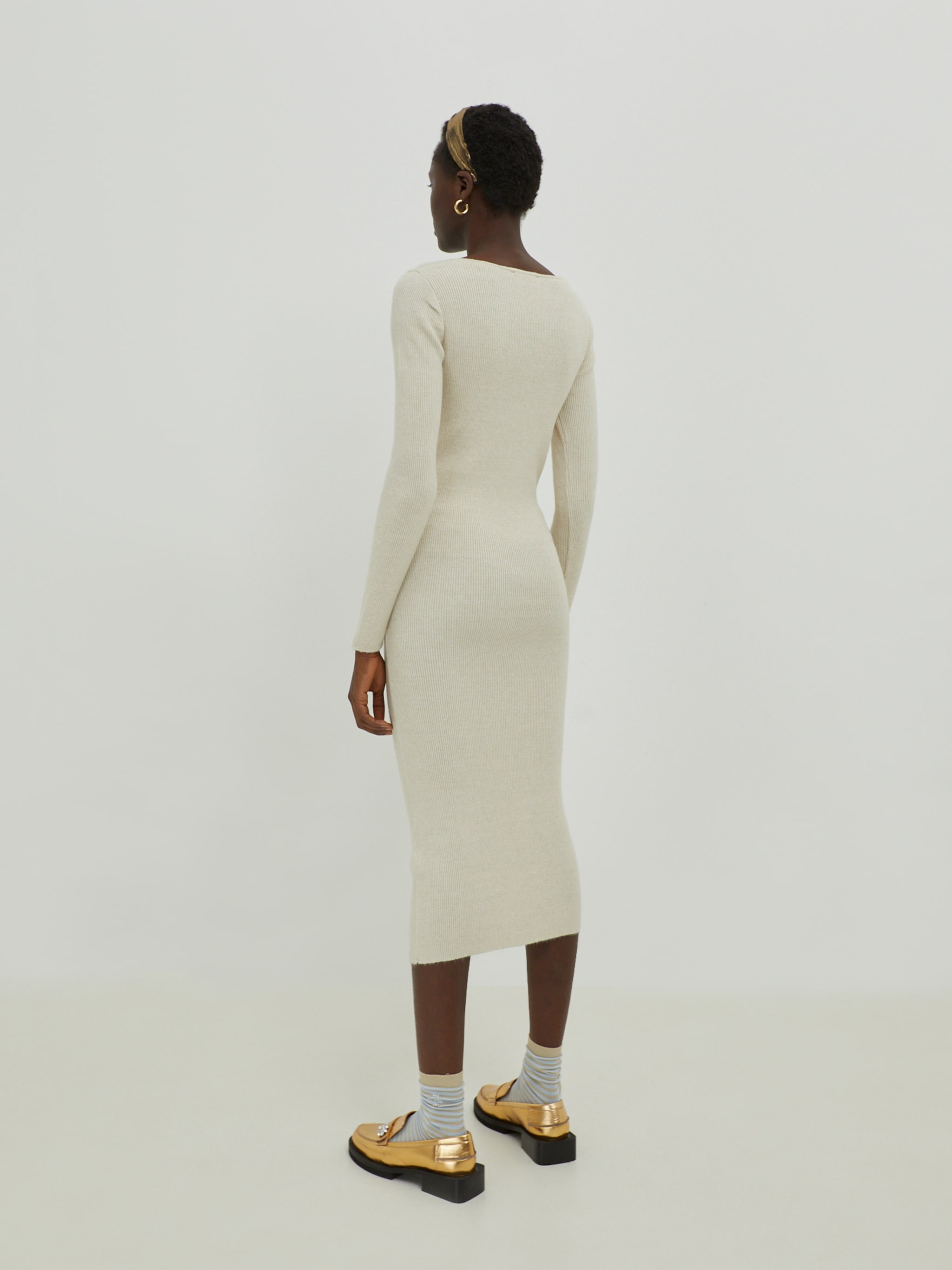 EDITED Produkte Kleid 'Poppy' beige