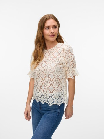 VERO MODA Blouse 'VMDinna' in White: front