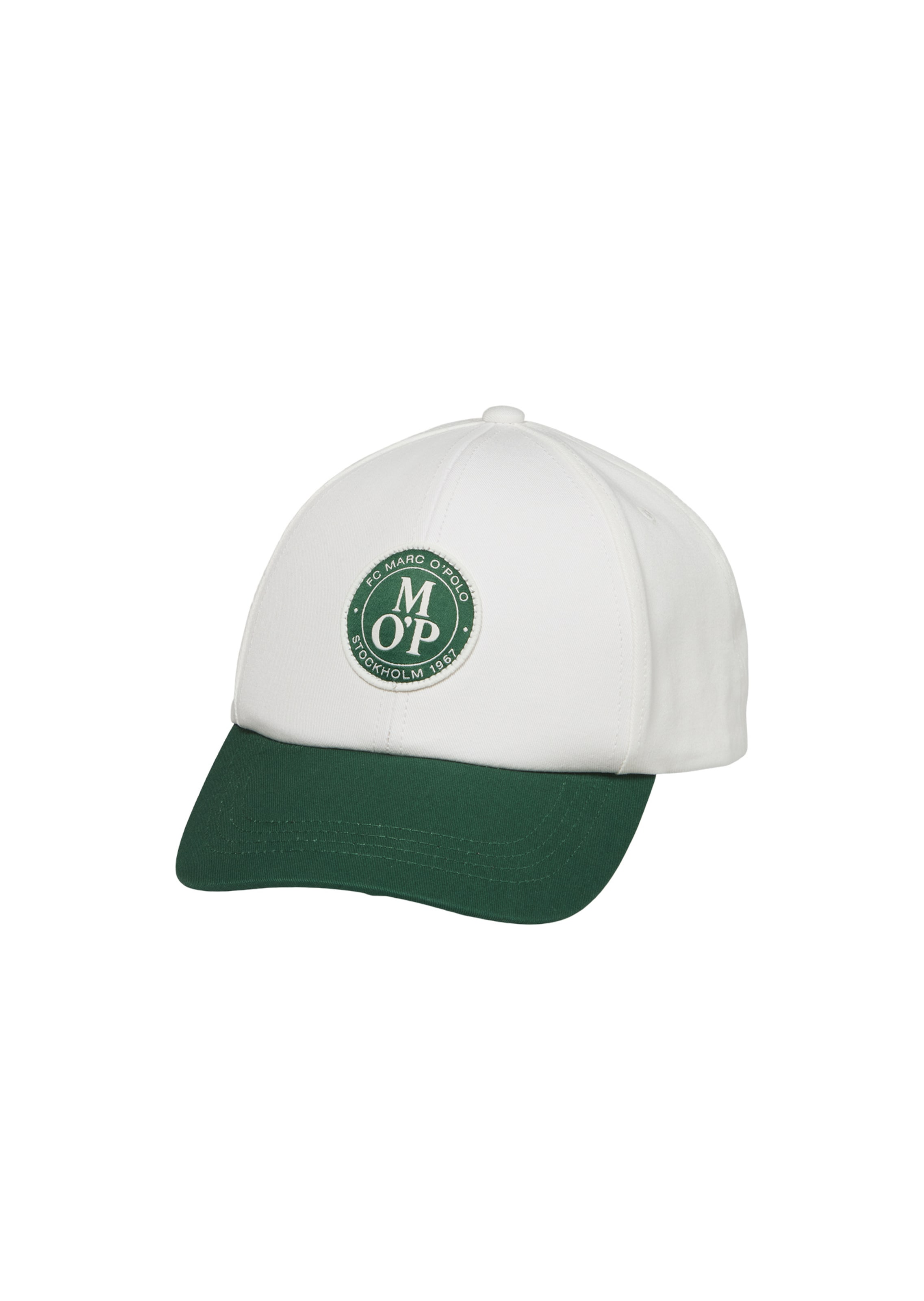 Marc O'Polo Cap 'Club '67' in Beige: front