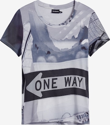 Desigual - Camisa em azul: frente