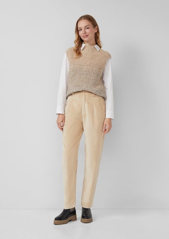 Regular Pantalon s.Oliver en beige