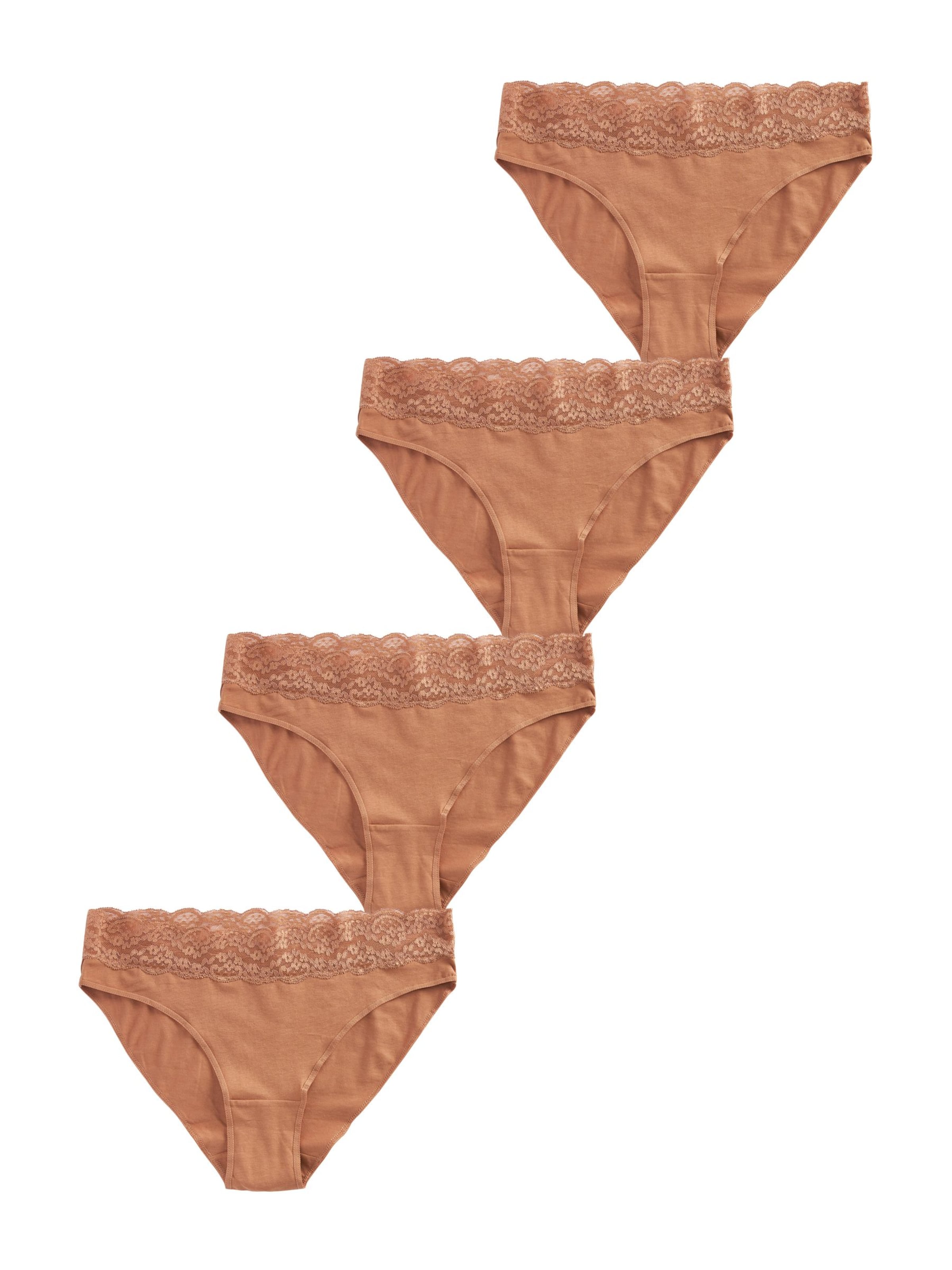 Next Трусы-слипы в Коричневый: спереди