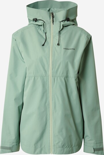 Didriksons Veste outdoor 'TILDE' en menthe, Vue avec produit