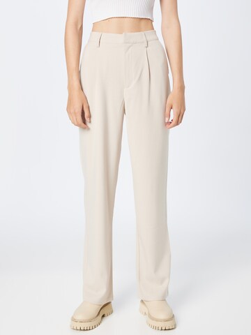 Cotton On Wide leg Pleat-Front Pants 'BLAKE' in Grey: front