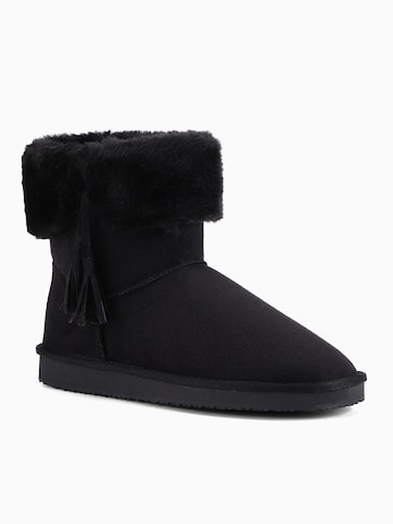 Bottes 'CINNAMON' Island Boot en noir : devant
