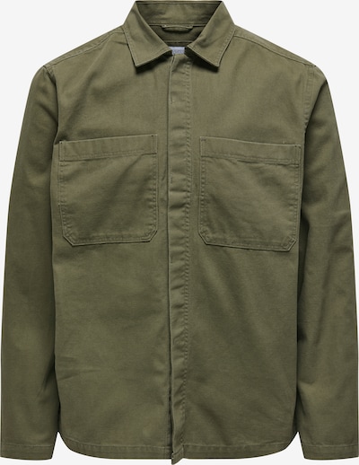 Only & Sons Välikausitakki 'ONSLEDGER' värissä oliivi, Tuotenäkymä