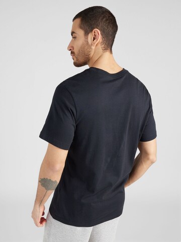 Nike Sportswear T-Shirt 'Club' in Schwarz