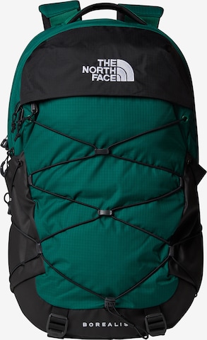 Zaino sportivo 'BOREALIS' di THE NORTH FACE in verde: frontale