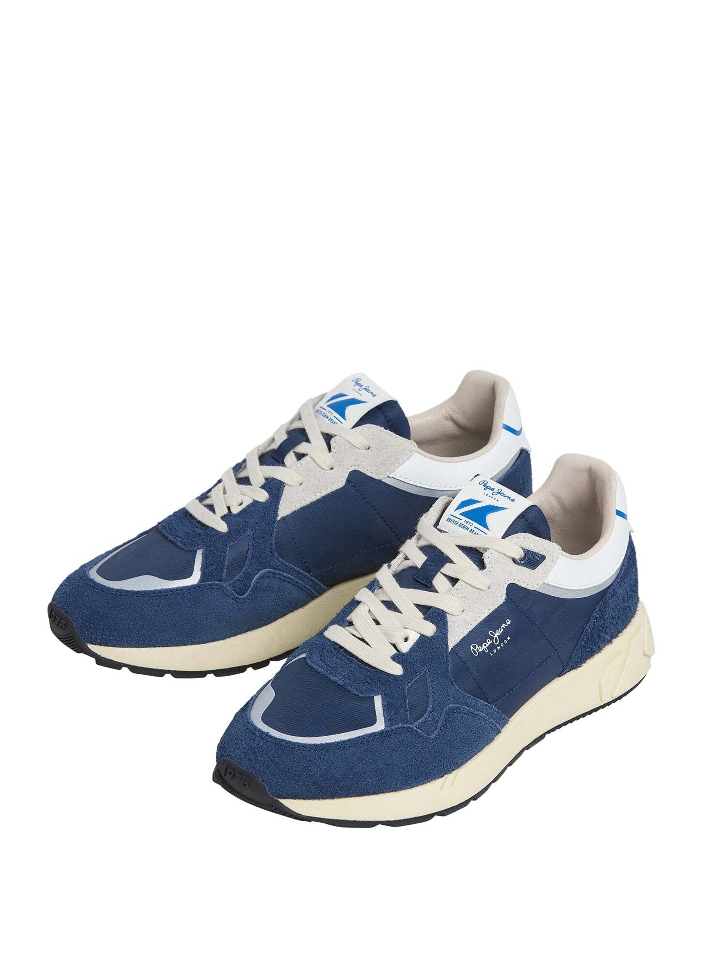 Pepe Jeans Platform trainers 'Marlon' in Blue
