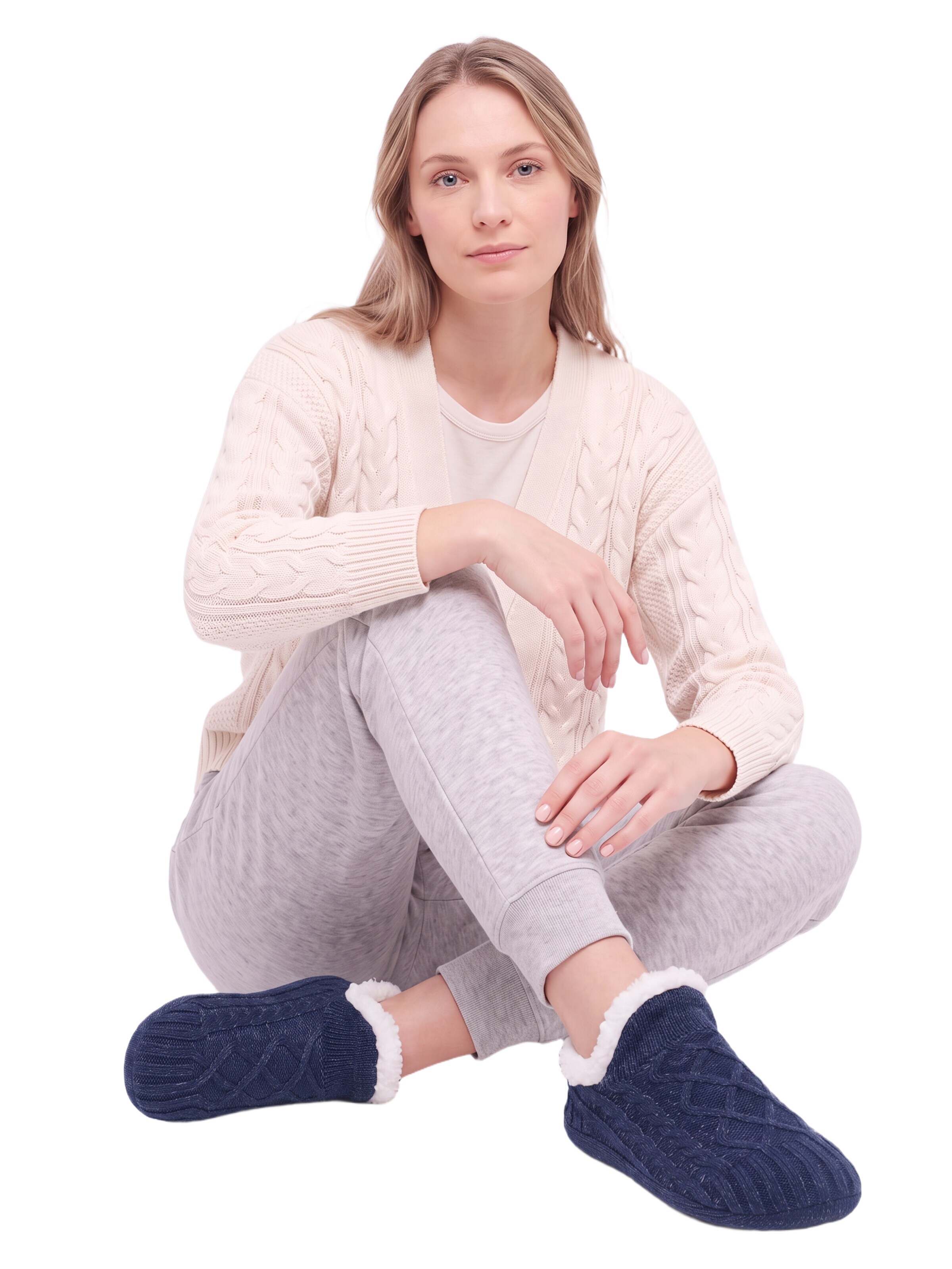 BONVERANO Ankle Socks in Blue