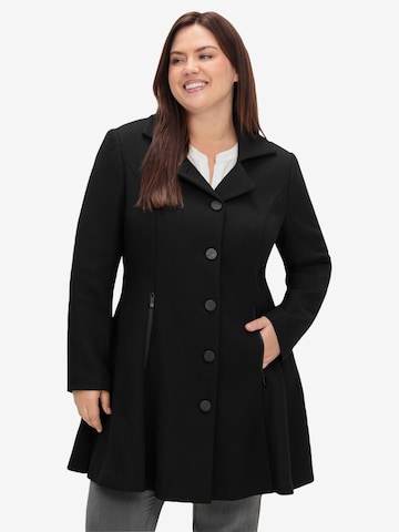 SHEEGO Välikausitakki värissä musta: etupuoli