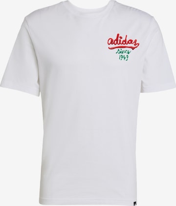 T-Shirt fonctionnel 'Food Sauce' ADIDAS SPORTSWEAR en blanc : devant