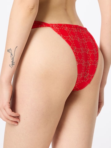 GUESS - Cueca biquíni em vermelho