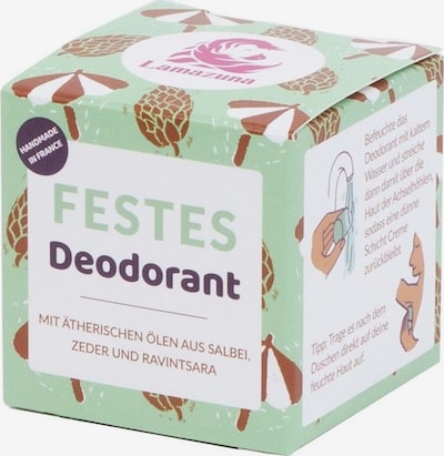 Lamazuna Deo 'Salbei Zeder & Ravintsara' in weiß, Produktansicht
