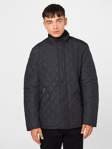 Barbour Tussenjas 'Chelsea' in Blauw: voorkant