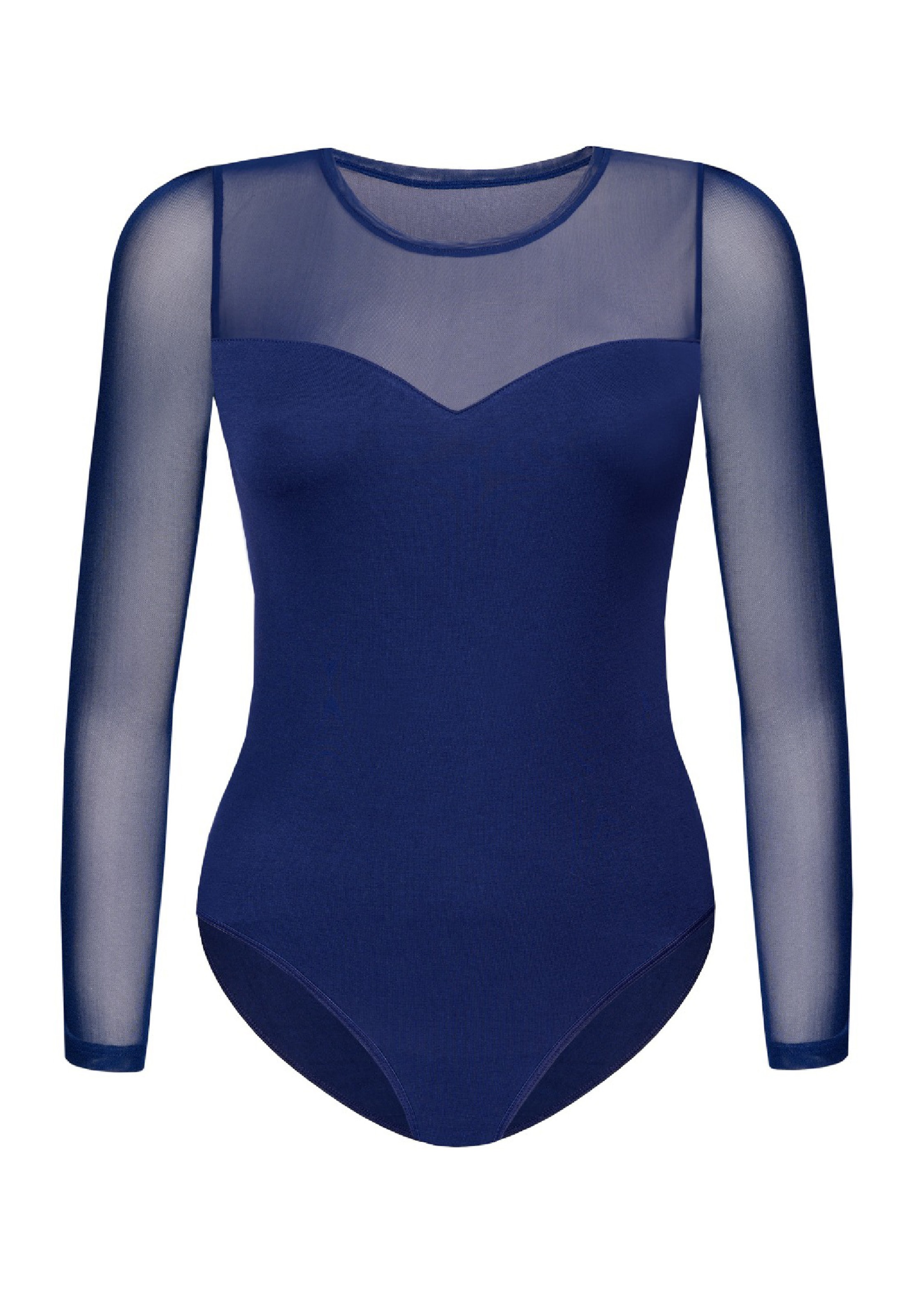 TEYLI Κορμάκι-μπλουζάκι σε μπλε: μπροστά