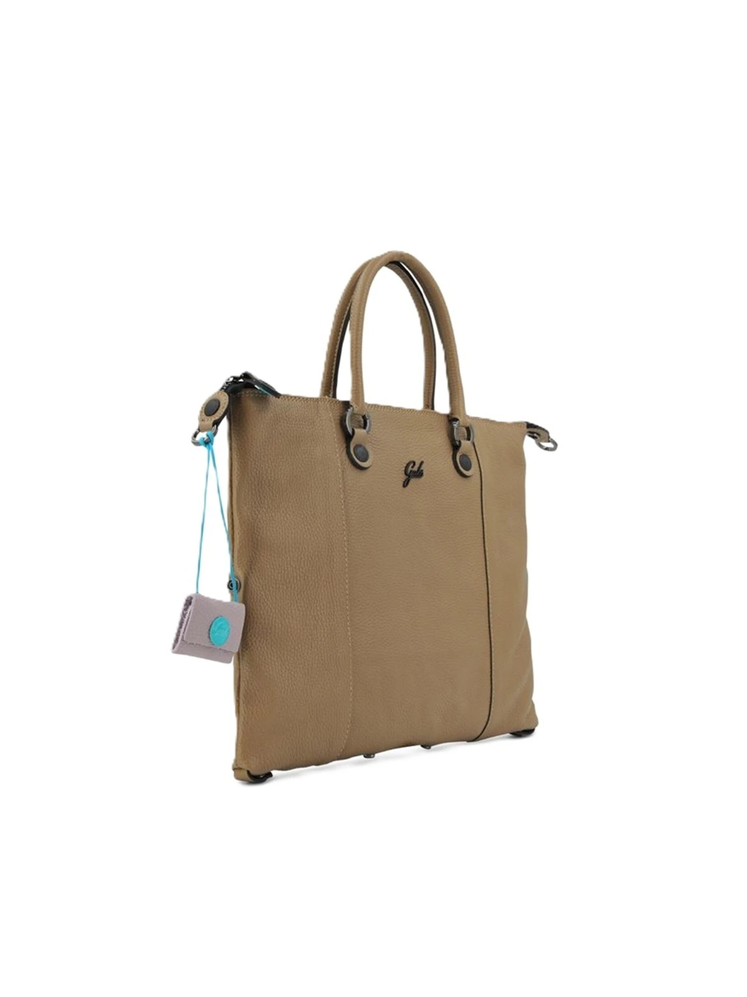 Borsa a spalla 'G3 plus bull black M' di Gabs in beige