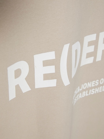 Sweat-shirt JACK & JONES en beige