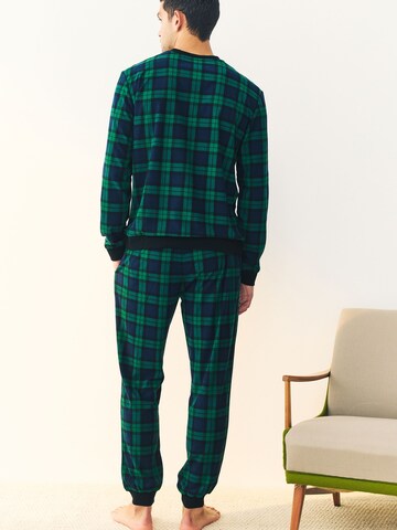 Pyjama long 'Motionflex' Next en vert