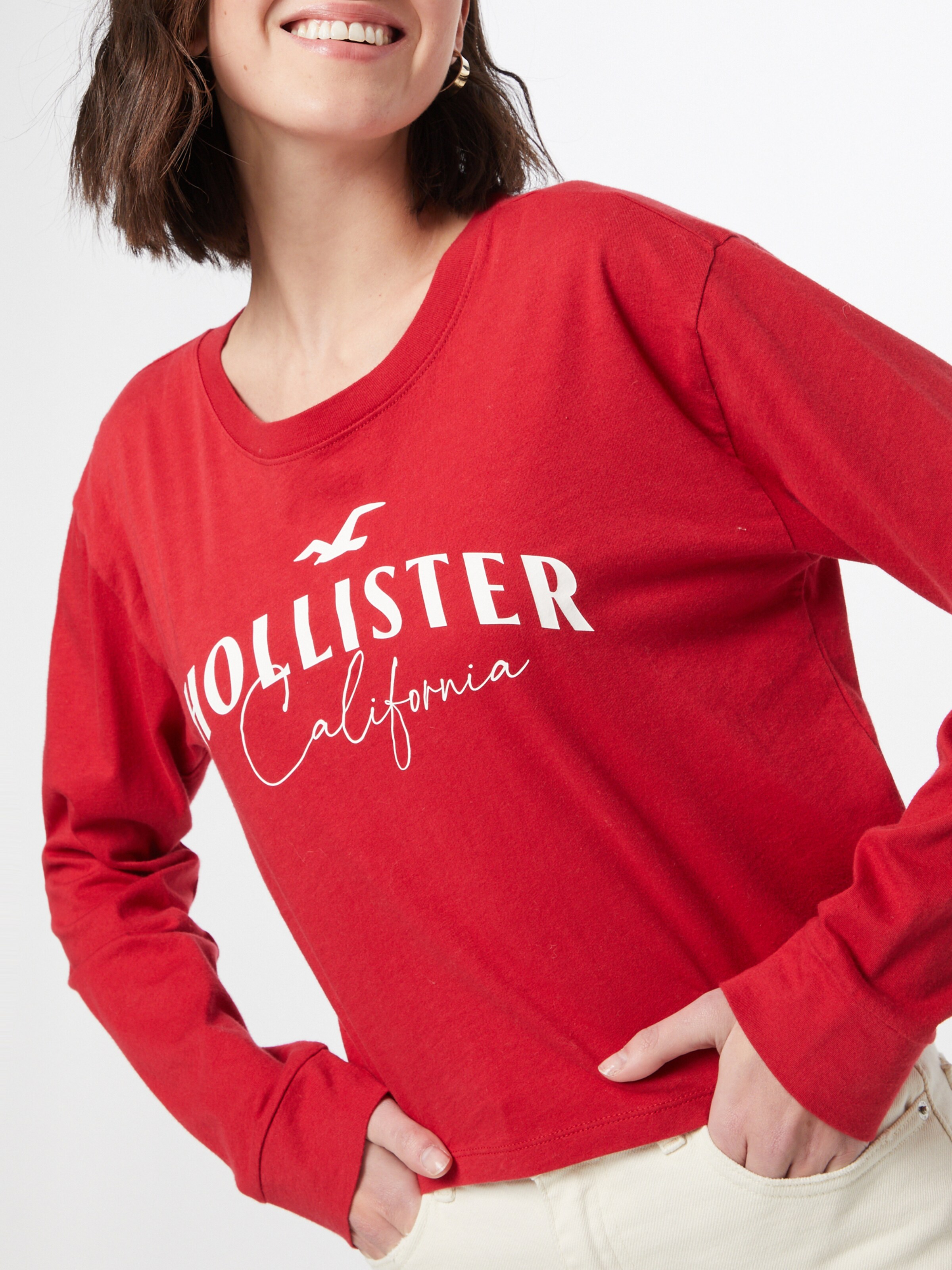 Frauen Shirts & Tops HOLLISTER Shirt in Rot - WL19392 Frauen Shirts & Tops HOLLISTER Shirt in Rot - WL19392