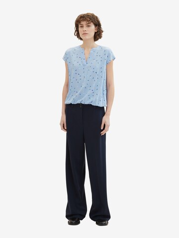 TOM TAILOR Blouse in Blue