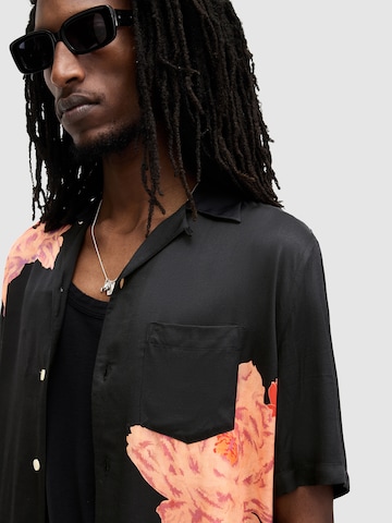 AllSaints Regular fit Overhemd 'ROZE' in Zwart