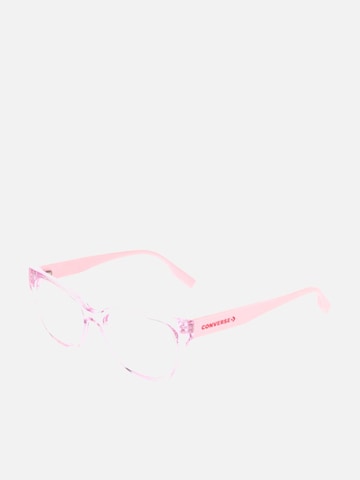 CONVERSE Sunglasses 'Converse CV5139 Crystal new found bloom 53/17/140 WOMAN Eyewear Frame' in Transparent: front
