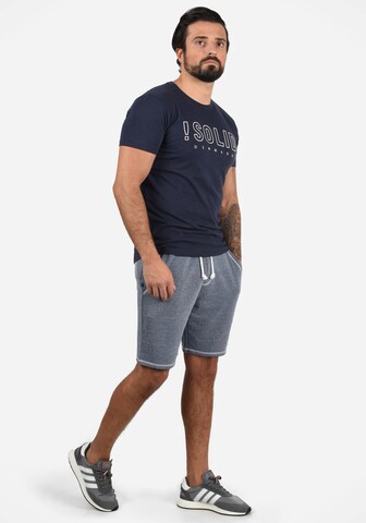 !Solid Regular Sweatshorts 'Toljan' in Blau