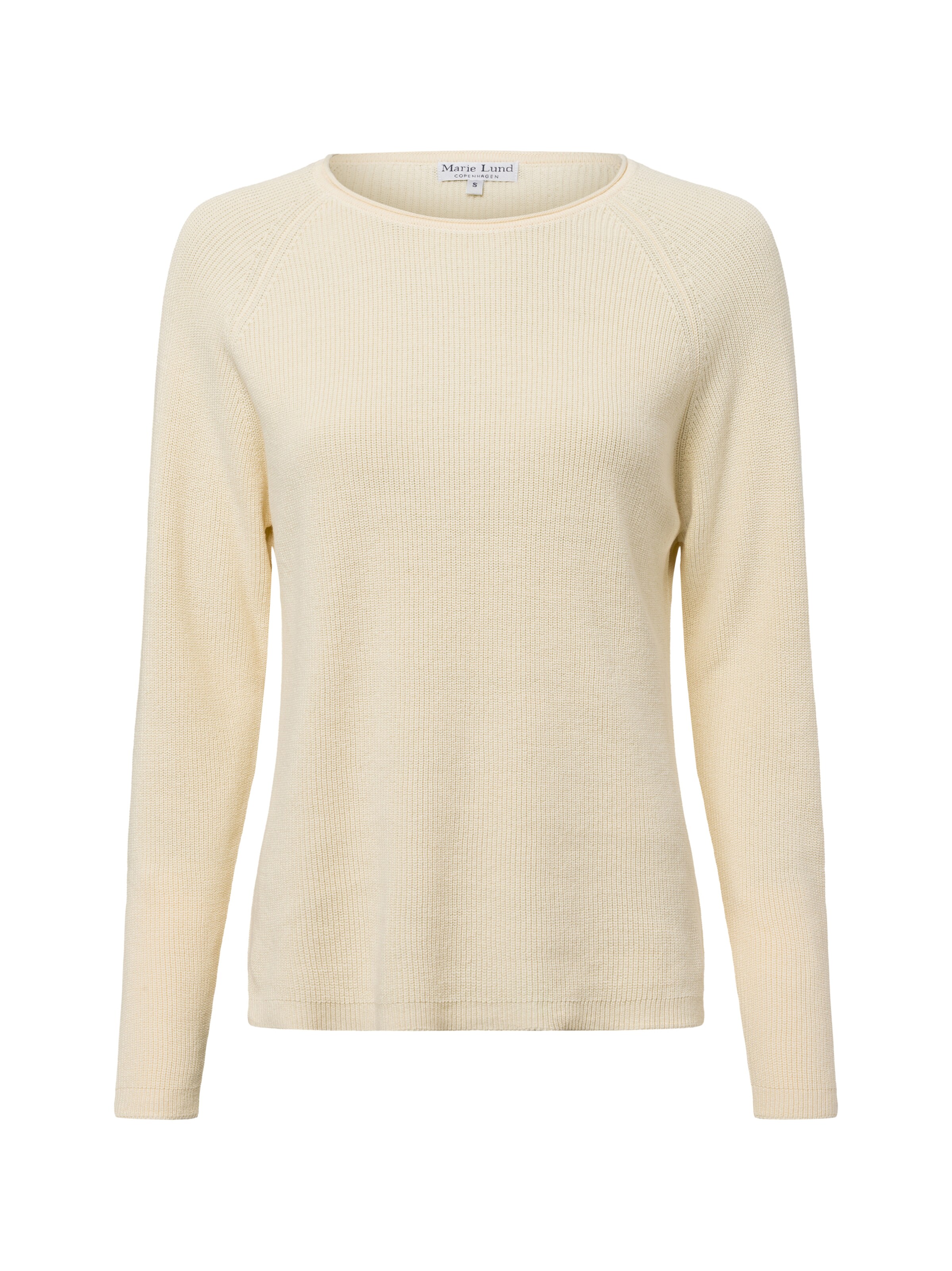 Pull-over ' Nak ' Marie Lund en beige : devant