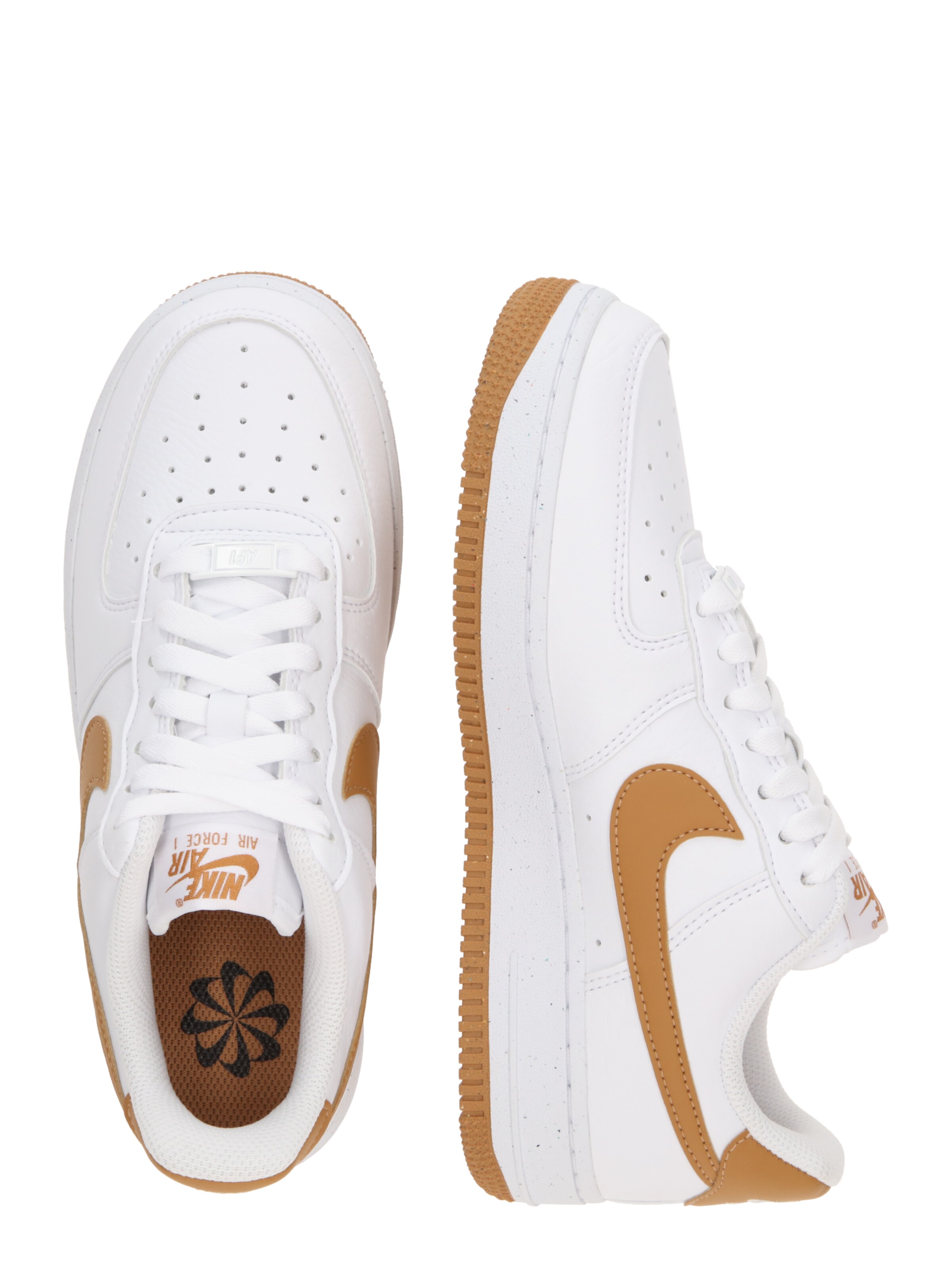 balts Nike Sportswear Zemie brīvā laika apavi 'Air Force 1 '07' Better'