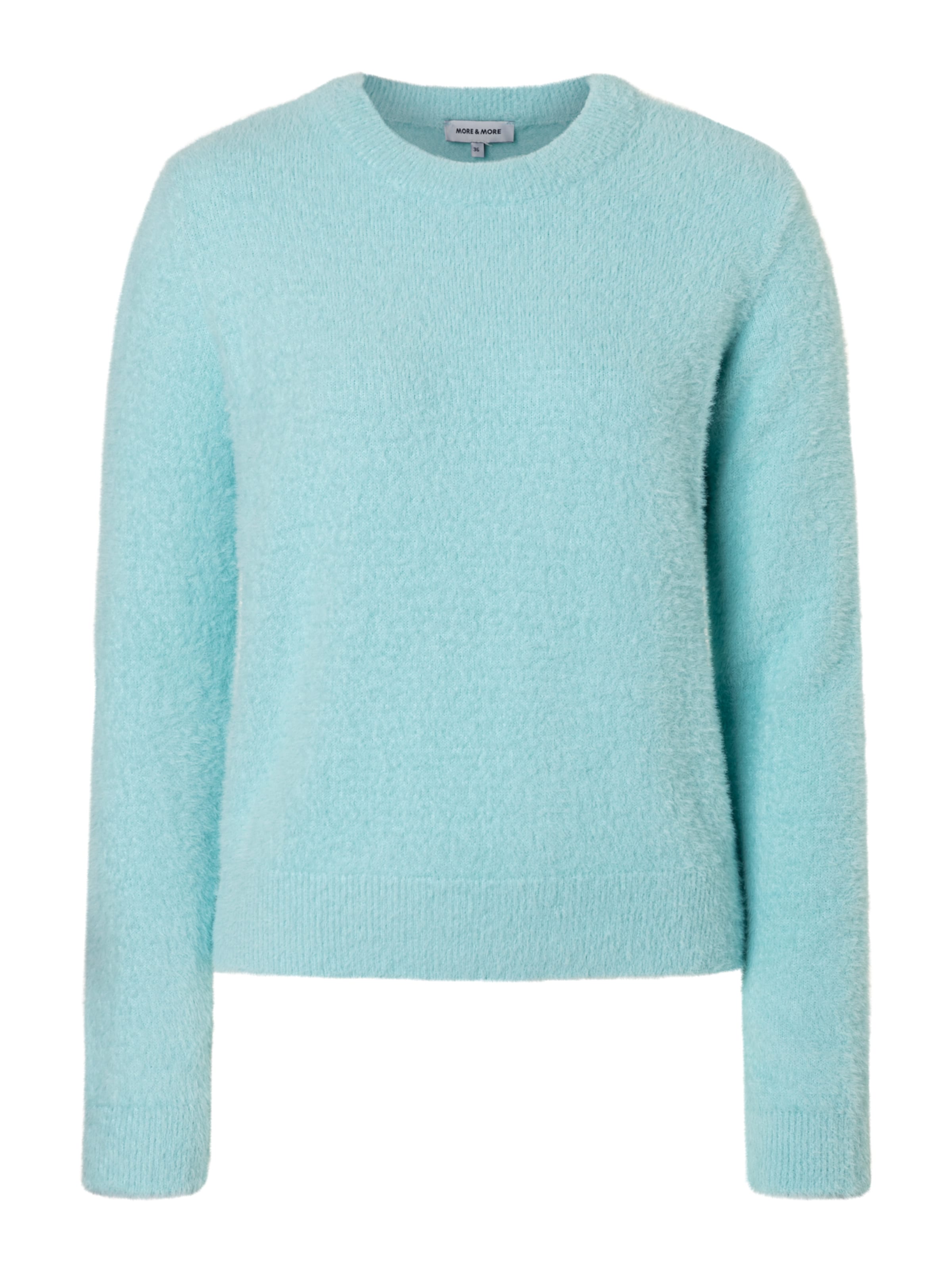 MORE & MORE Pullover in Blau: Vorderseite