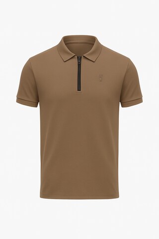 T-Shirt D’S Damat en marron : devant